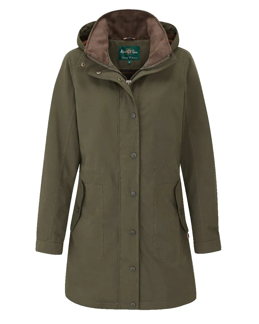 Alan Paine Ladies Milwood Jacket Olive