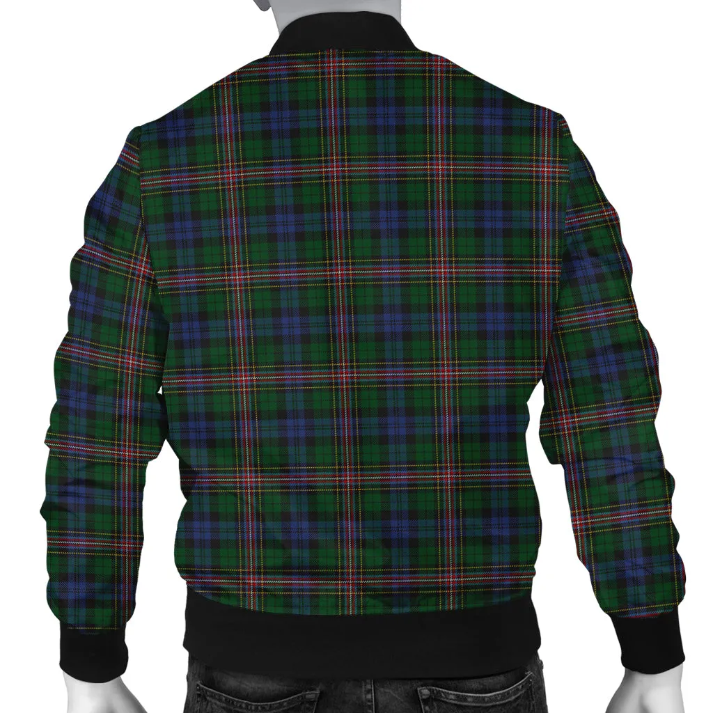 Allison Tartan Bomber Jacket with Family Crest