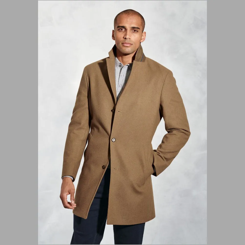 Brook Taverner Hutchinson Camel Car Coat--