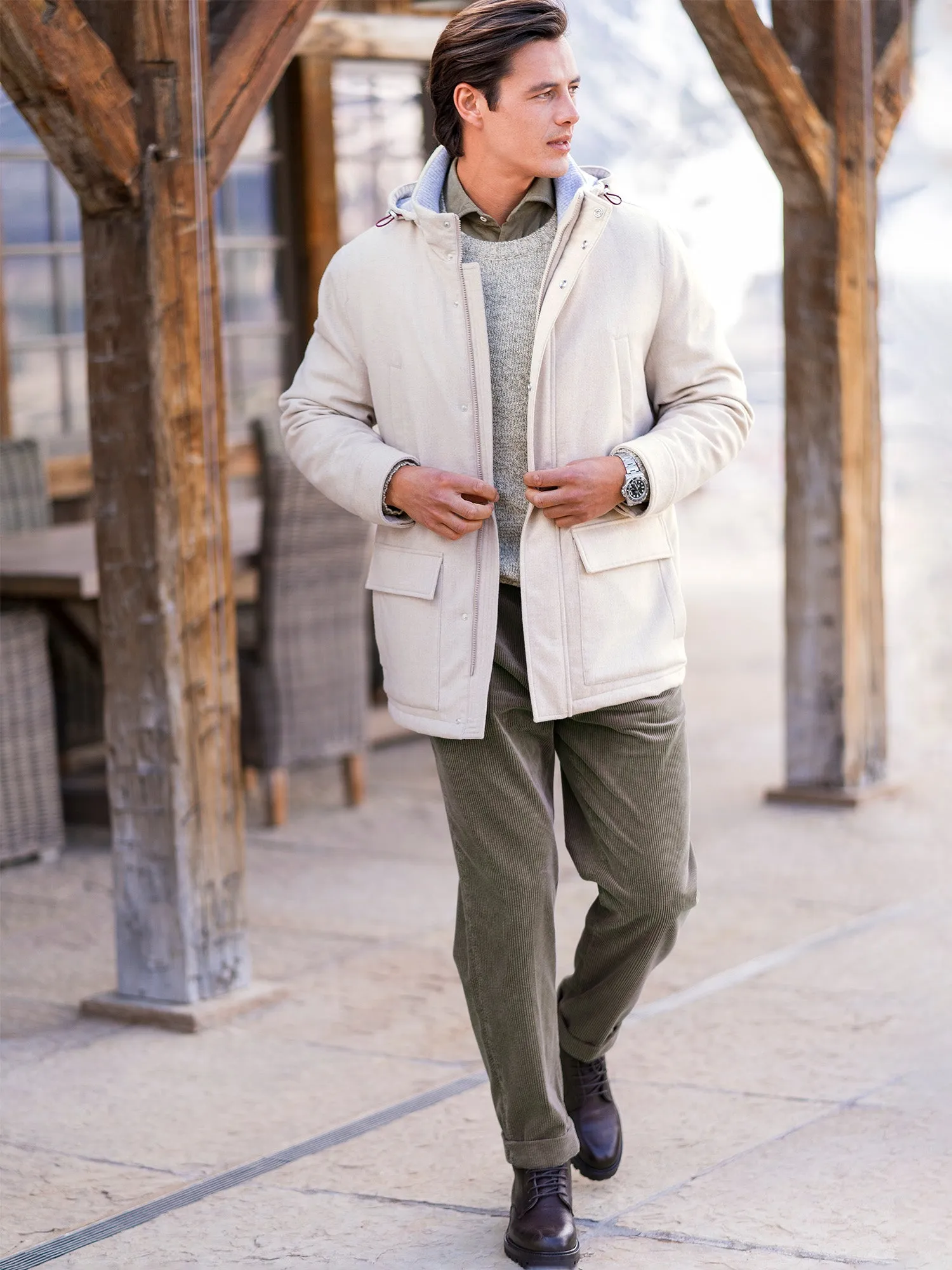 Cashmere Parka