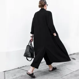 Casual Trench Duster Coat