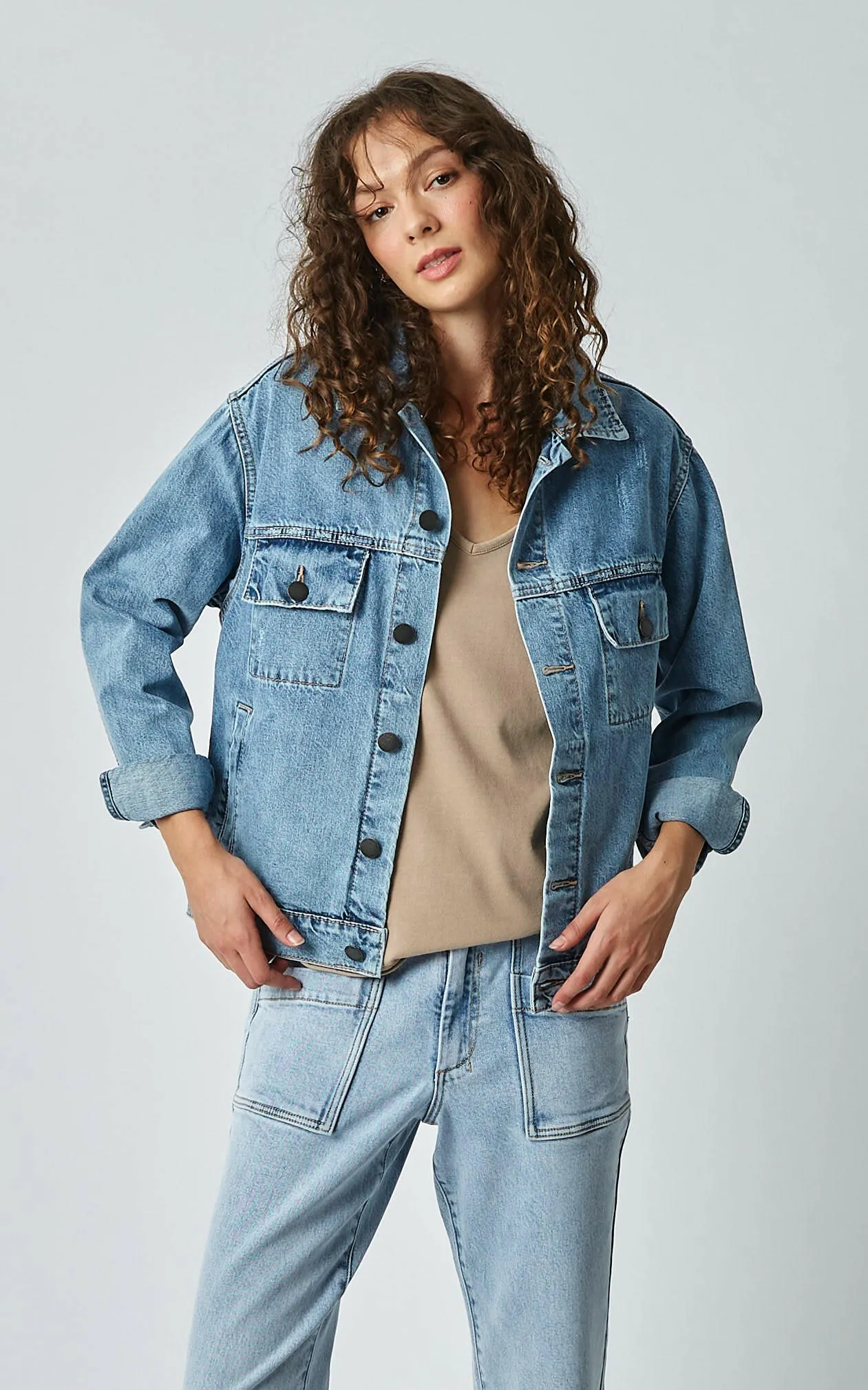 Dazzler Bur Blue Denim Jacket