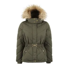 Fairfax & Favor Charlotte Padded Ladies Jacket - Khaki