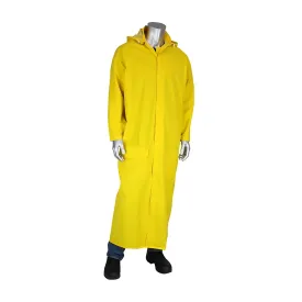 Falcon 205-320FR/XL Premium 60" Duster Raincoat with Limited Flammability - 0.35 mm