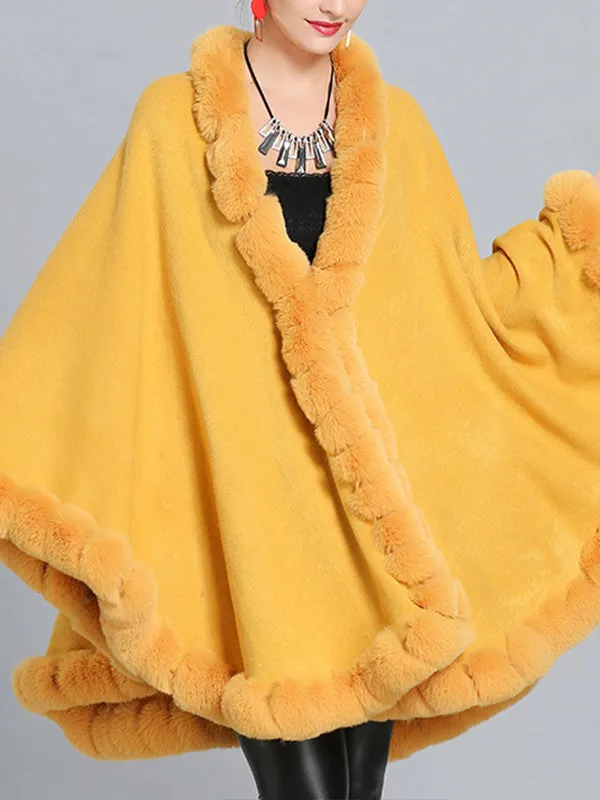 Fine Fancy Poncho Plus Size Cape Cardigan