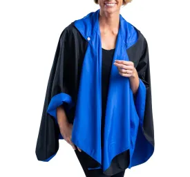 GG Raincaper Black With Royal Blue