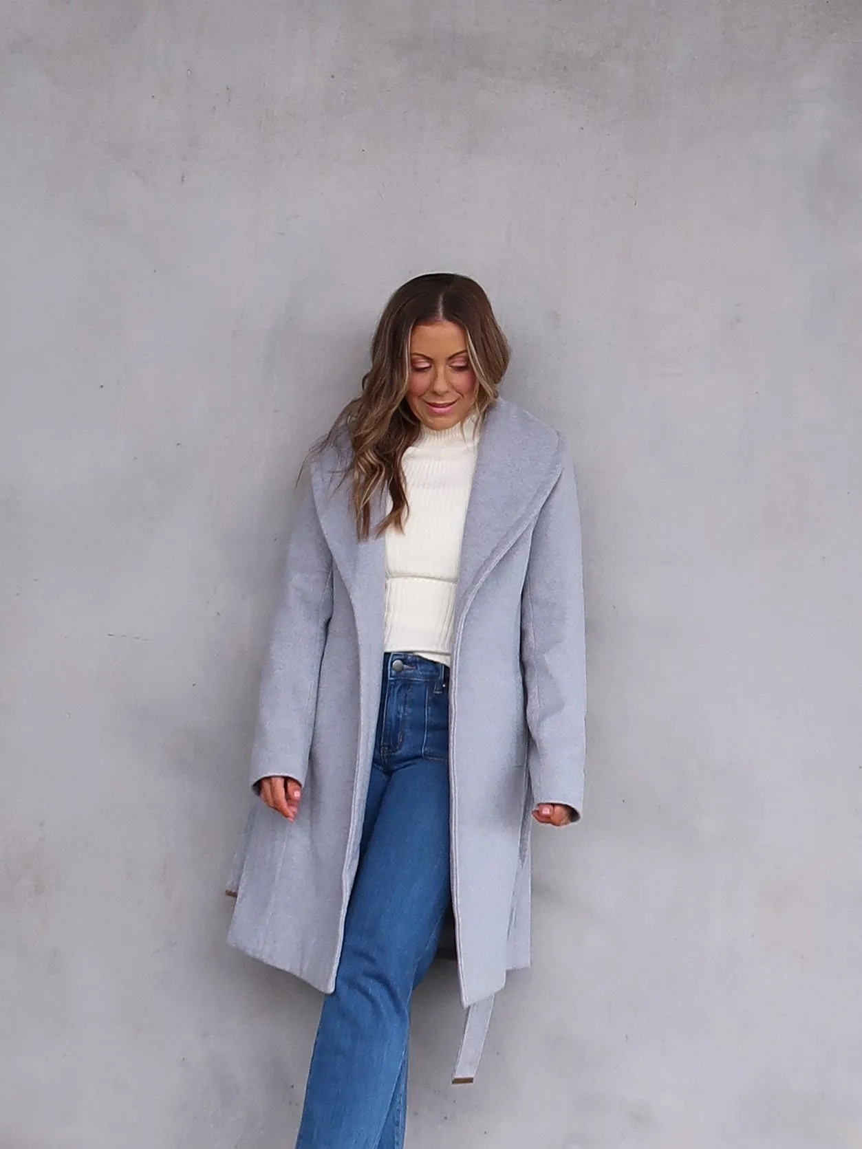 Harper Coat- Grey