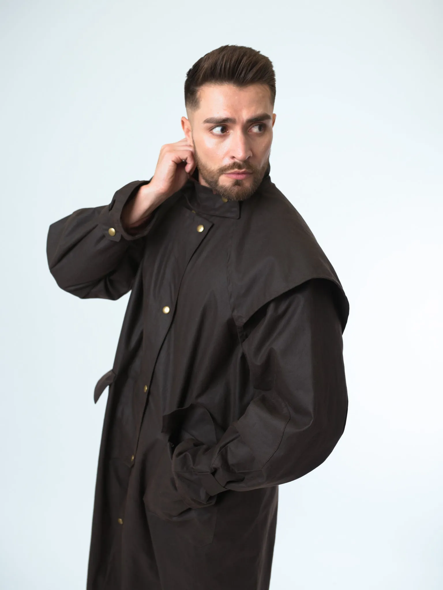 King's Oilskin Riding Coat