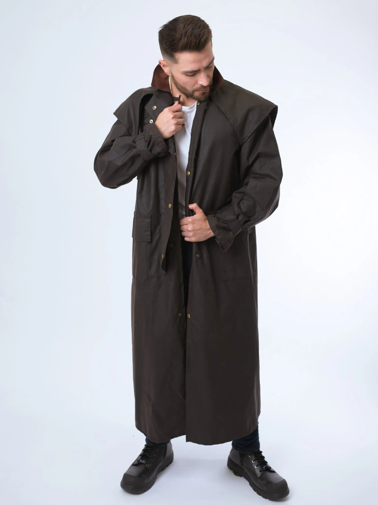 King's Oilskin Riding Coat