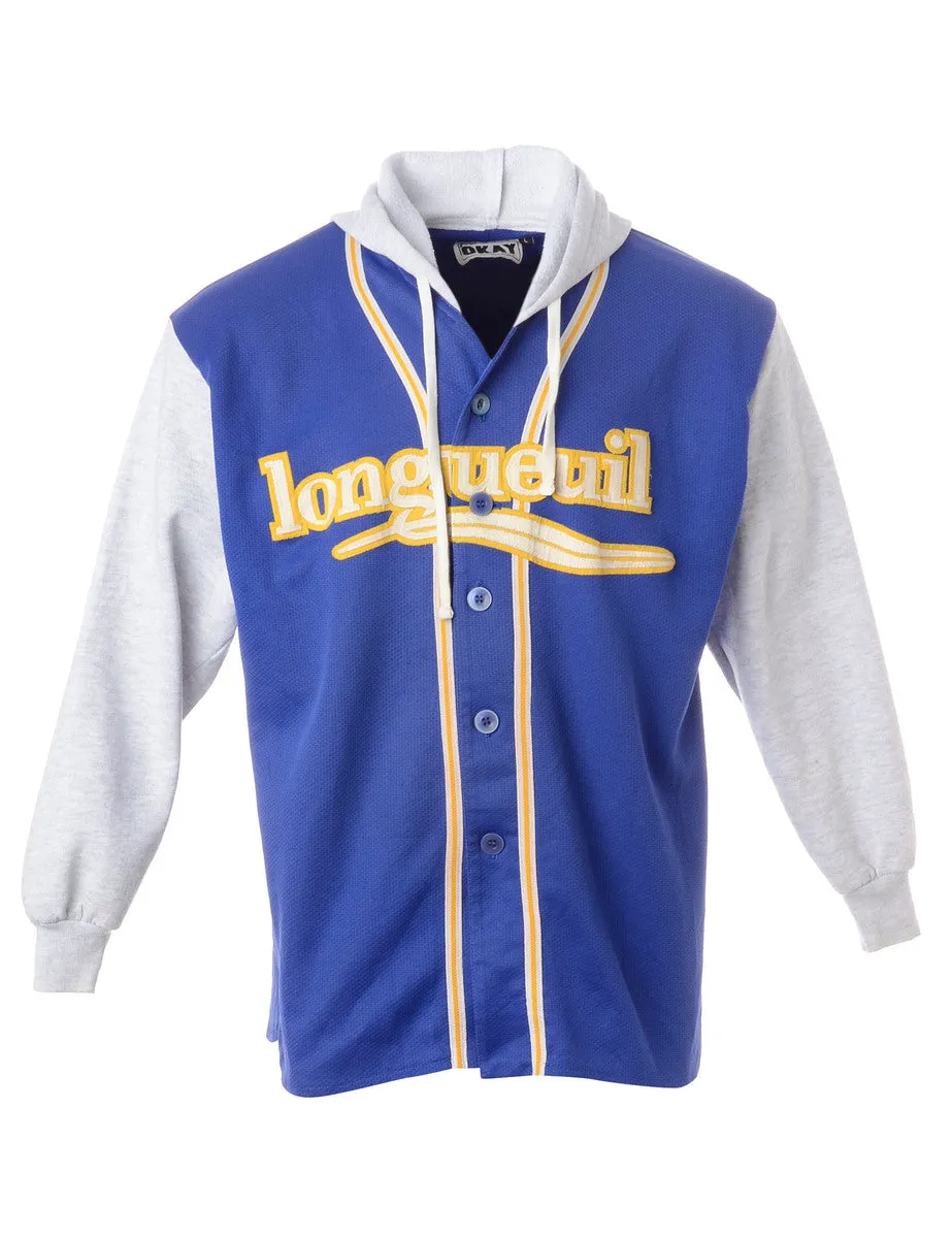 Label Hank Baseball Sweatshirt Jacket