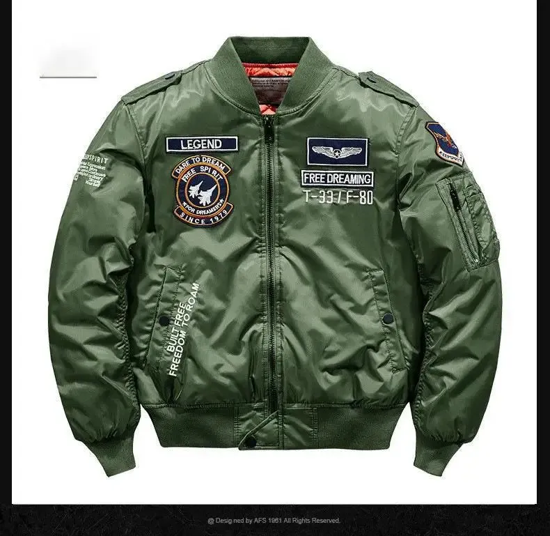 Luxury Military Thick Warm Jacket