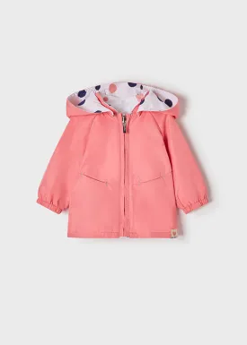 Mayoral 1491 095 - Azalea Pink Reversible Windbreaker