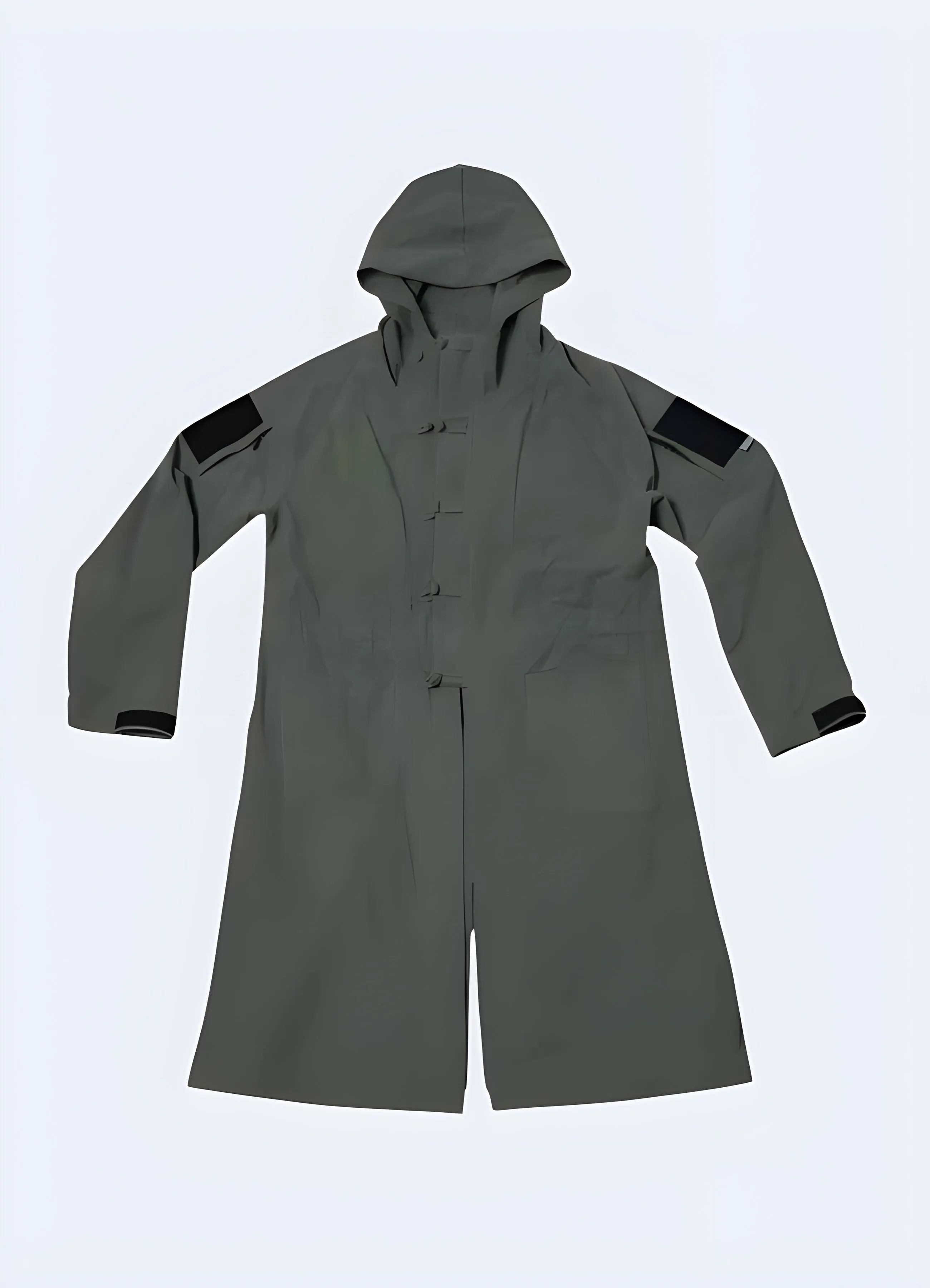 Military Tactical Long Coat