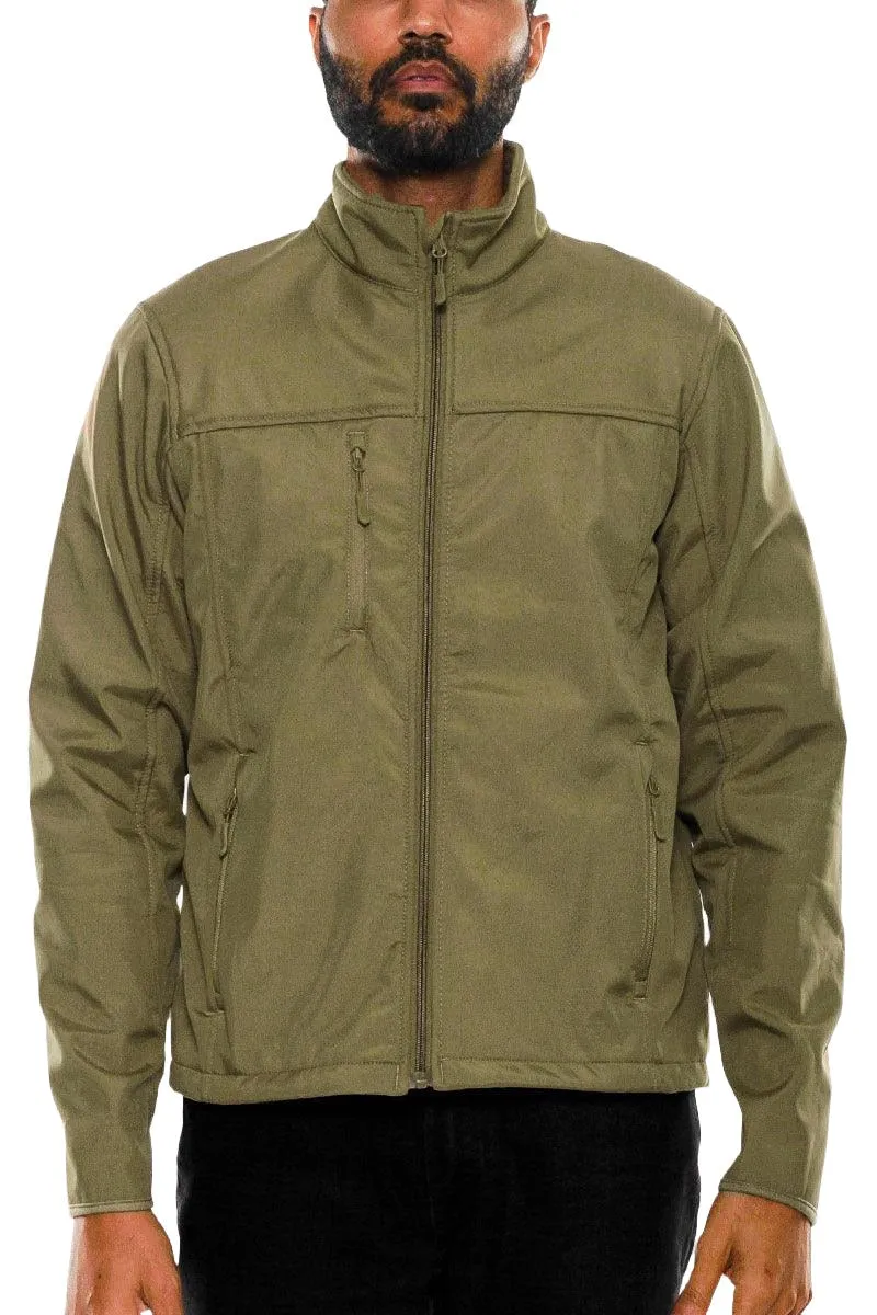 Olive Green Storm Windbreaker Jacket