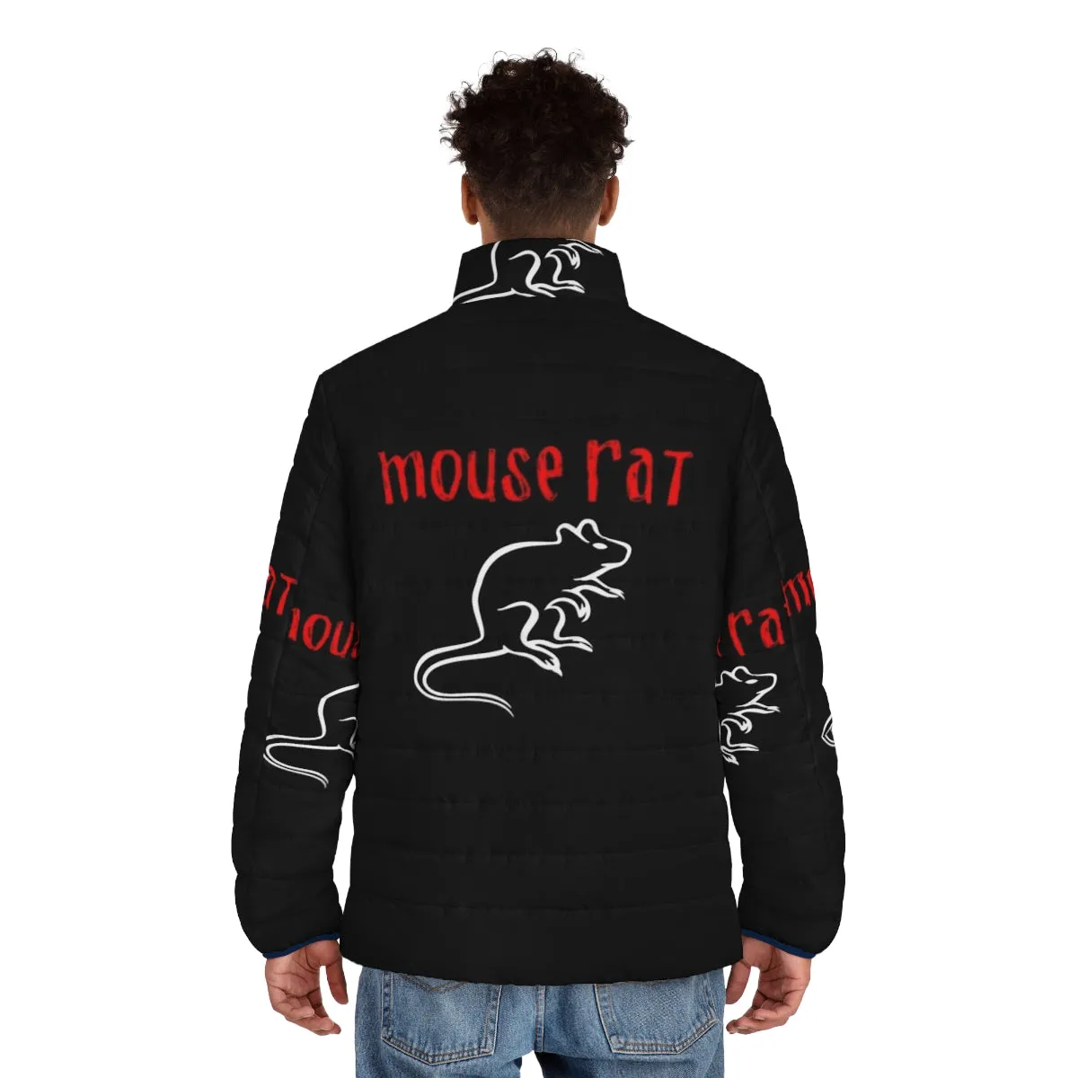 "Mouse Rat 'The Band Is Back In Town' Puffer Jacket | Parks & Rec Inspired"