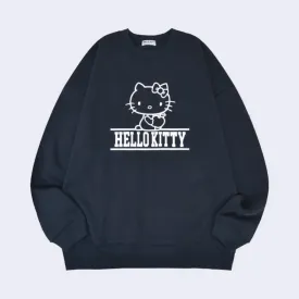 Sanrio - Hello Kitty Apple Sweatshirt (Navy)