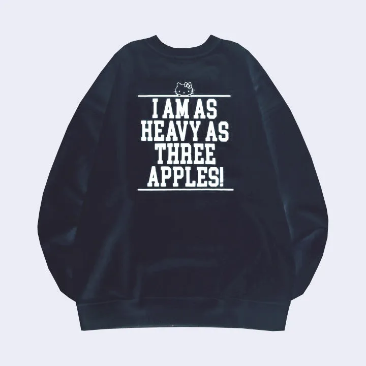 Sanrio - Hello Kitty Apple Sweatshirt (Navy)