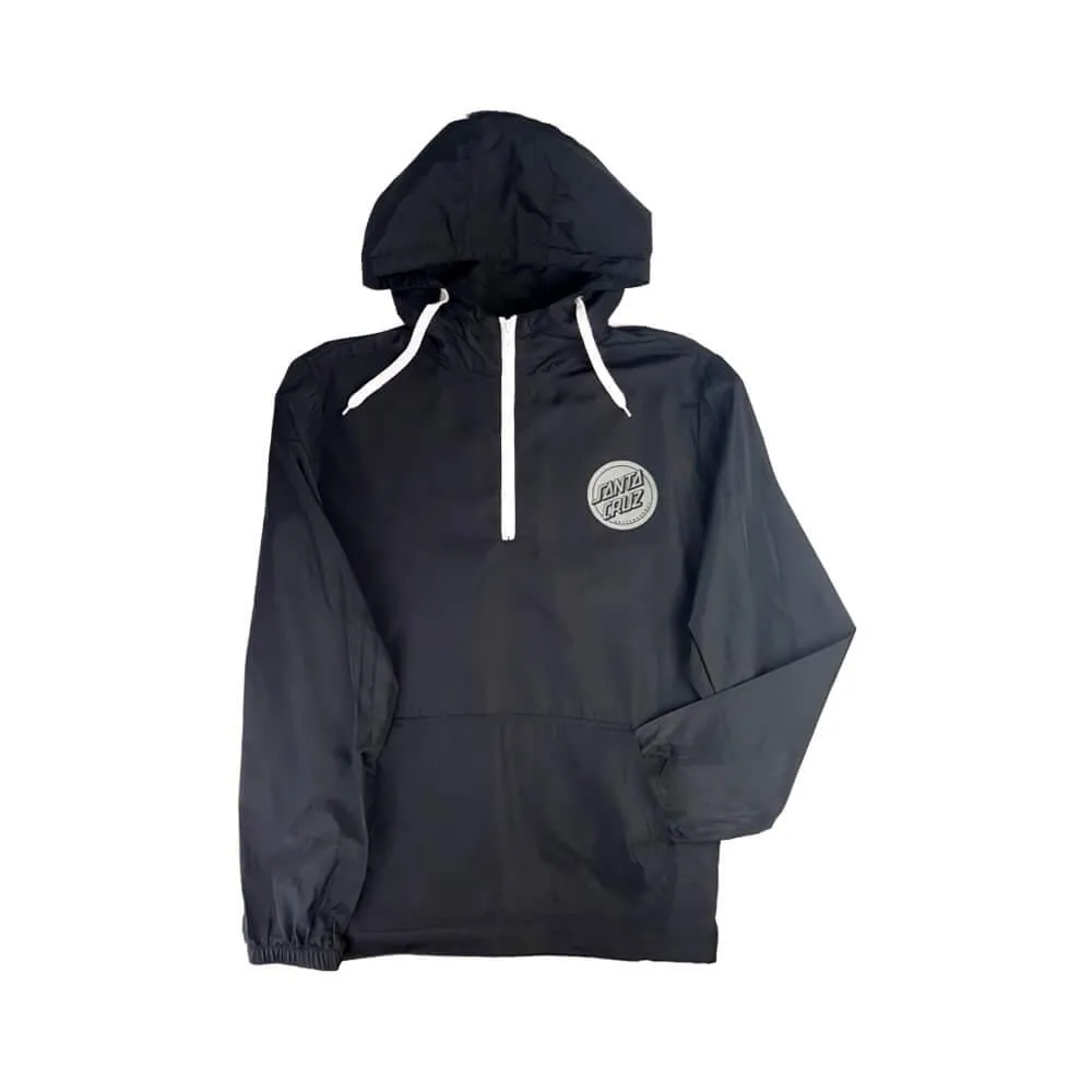 Santa Cruz Opus Dot Windbreaker Black