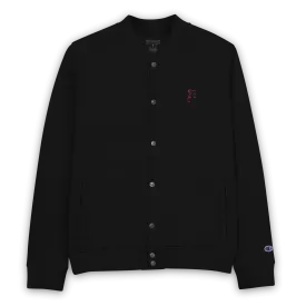 'Simply Barker' Embroidered Champion Bomber Jacket