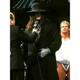 The Undertaker Black Trench Coat