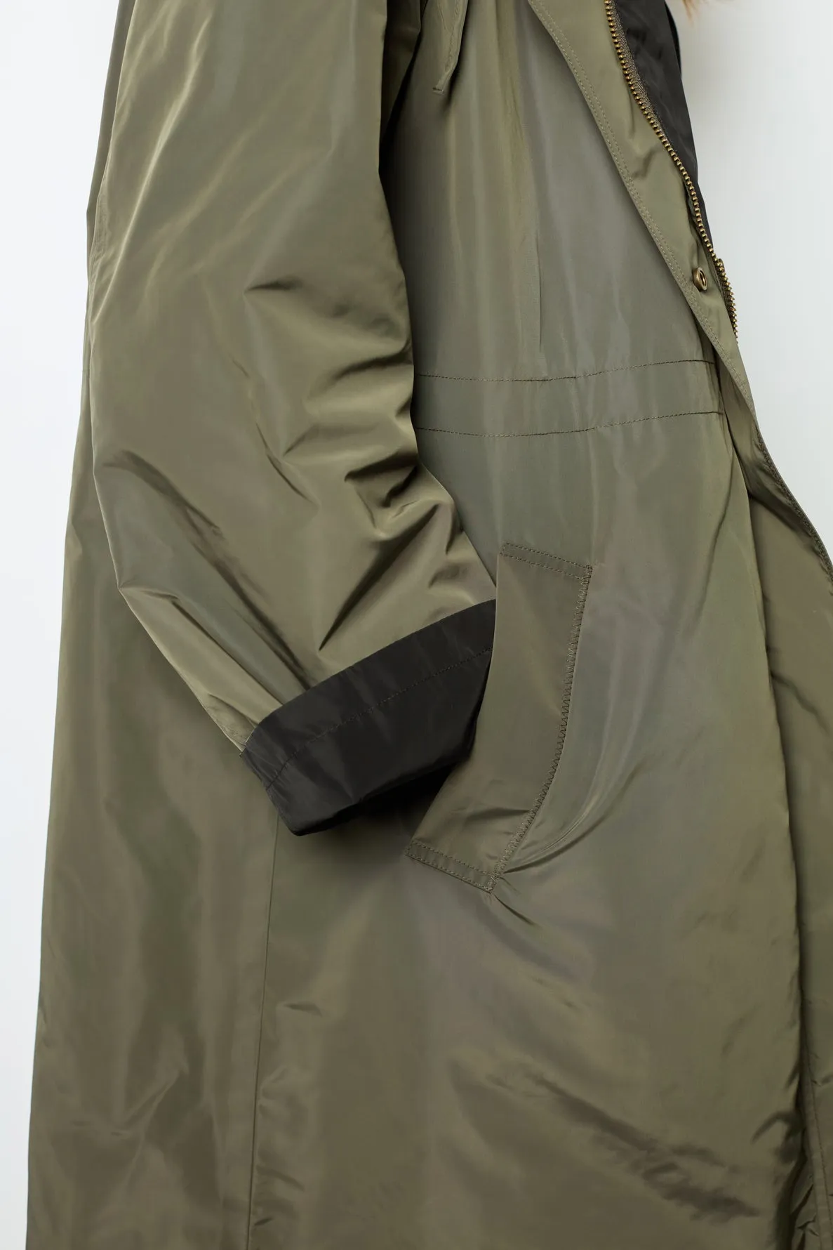 Trench Coat Talia Dae04a018 Khaki-Green