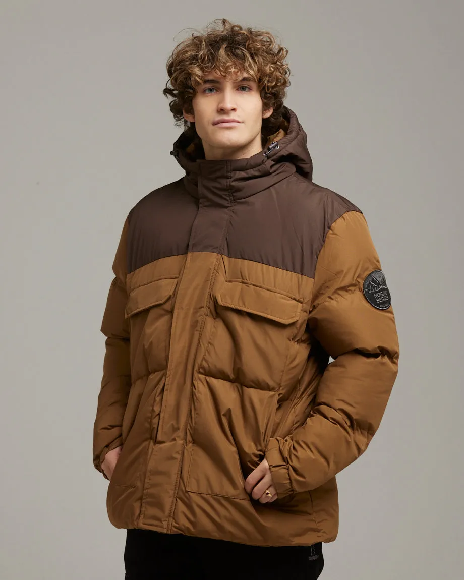 TREWLAWNEY MEN'S PUFFER JACKET | TOBACCO