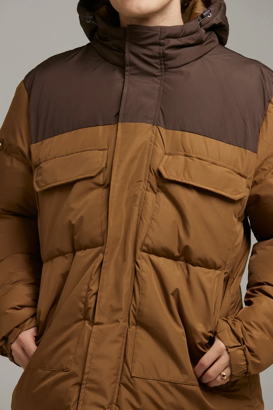 TREWLAWNEY MEN'S PUFFER JACKET | TOBACCO