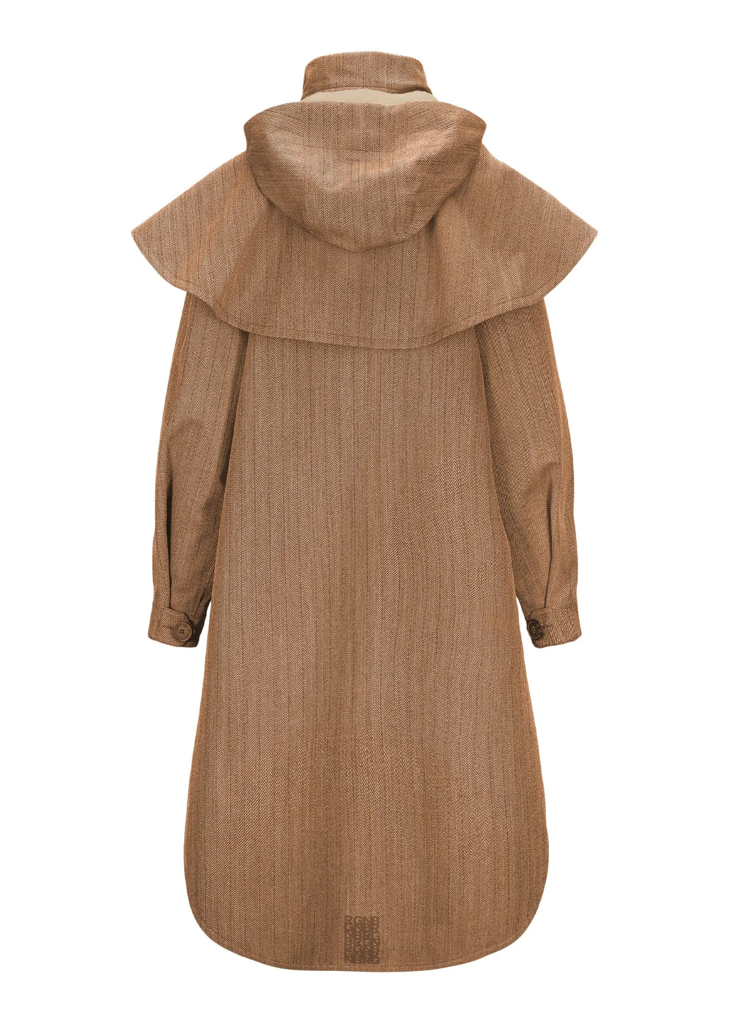 Tyfon Coat - Camel Tweed