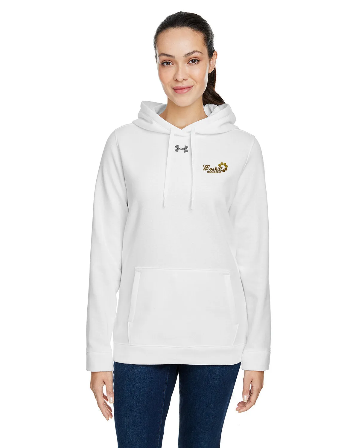 Under Armour Ladies Hustle Pullover Hooded Sweatshirt