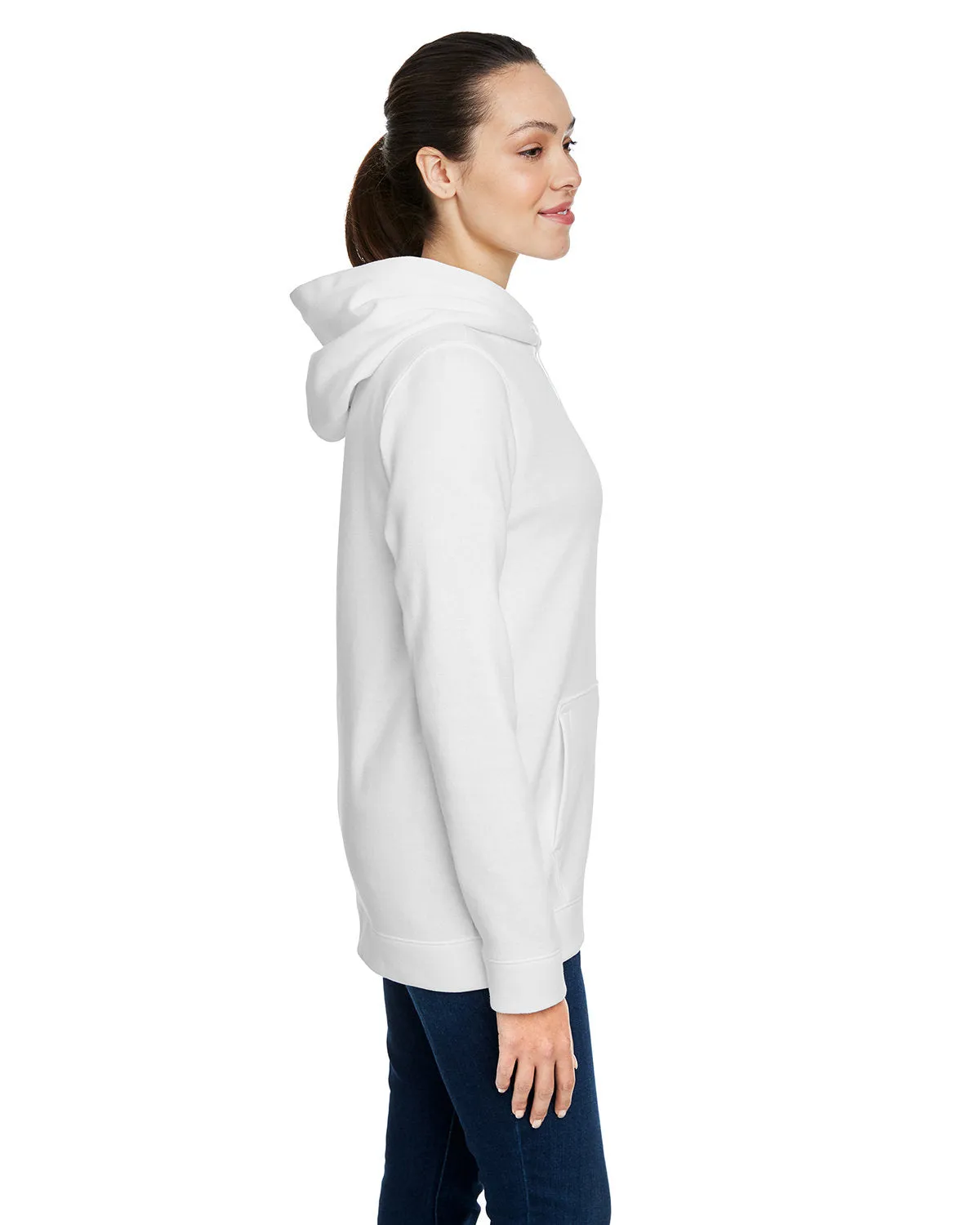 Under Armour Ladies Hustle Pullover Hooded Sweatshirt